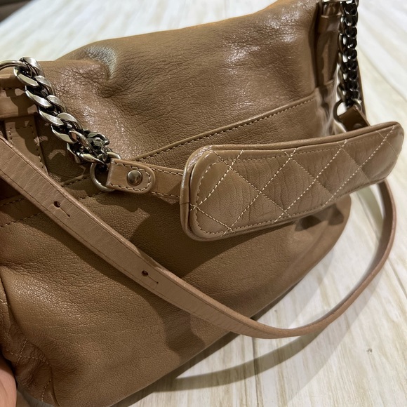 Jimmy Choo Beige Proenza Crossbody Purse Bag & Dust Bag - Picture 9 of 17